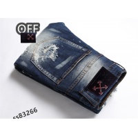 Cheap Off-White Jeans For Men #959307 Replica Wholesale [$48.00 USD] [ITEM#959307] on Replica Off-White Jeans