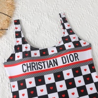 Cheap Christian Dior Bathing Suits Sleeveless For Women #960612 Replica Wholesale [$29.00 USD] [ITEM#960612] on Replica Christian Dior Bathing Suits