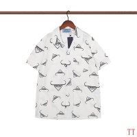 Cheap Prada Shirts Short Sleeved For Men #963082 Replica Wholesale [$32.00 USD] [ITEM#963082] on Replica Prada Shirts