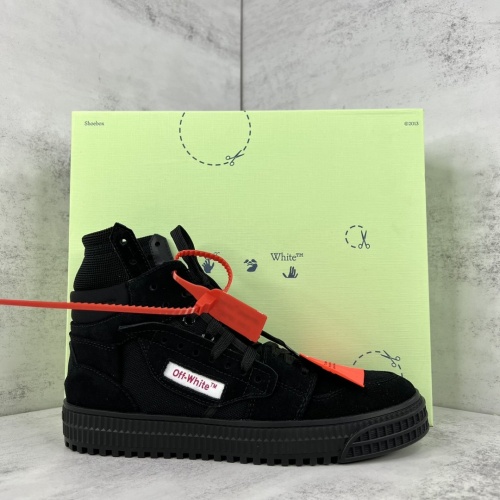 Cheap Off-White High Tops Shoes For Women #964759 Replica Wholesale [$118.00 USD] [ITEM#964759] on Replica Off-White High Tops Shoes