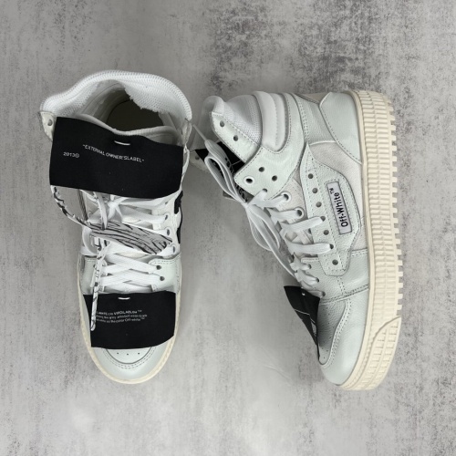 Cheap Off-White High Tops Shoes For Women #964767 Replica Wholesale [$118.00 USD] [ITEM#964767] on Replica Off-White High Tops Shoes