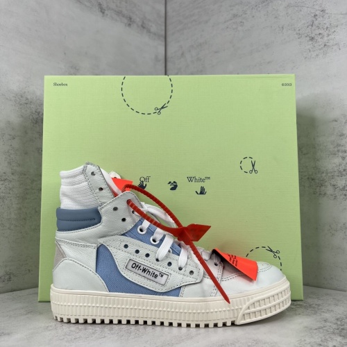 Cheap Off-White High Tops Shoes For Women #964771 Replica Wholesale [$118.00 USD] [ITEM#964771] on Replica Off-White High Tops Shoes