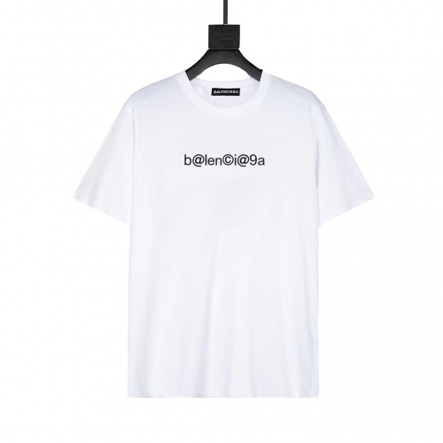 Cheap Balenciaga T-Shirts Short Sleeved For Unisex #965455 Replica Wholesale [$38.00 USD] [ITEM#965455] on Replica Balenciaga T-Shirts