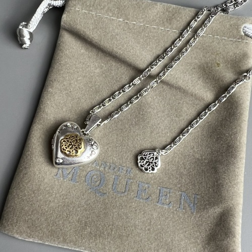 Cheap Alexander McQueen Necklace For Women #965510 Replica Wholesale [$39.00 USD] [ITEM#965510] on Replica Alexander McQueen Necklaces