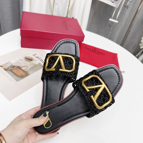 Cheap Valentino Slippers For Women #965987 Replica Wholesale [$68.00 USD] [ITEM#965987] on Replica Valentino Slippers