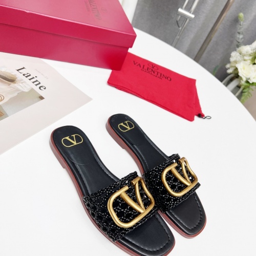 Cheap Valentino Slippers For Women #965987 Replica Wholesale [$68.00 USD] [ITEM#965987] on Replica Valentino Slippers