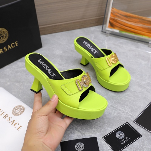 Cheap Versace Slippers For Women #966033 Replica Wholesale [$118.00 USD] [ITEM#966033] on Replica Versace Slippers