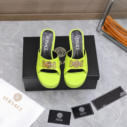 Cheap Versace Slippers For Women #966033 Replica Wholesale [$118.00 USD] [ITEM#966033] on Replica Versace Slippers