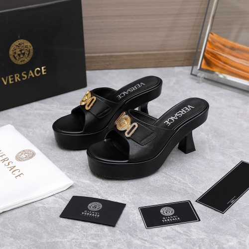 Cheap Versace Slippers For Women #966035 Replica Wholesale [$118.00 USD] [ITEM#966035] on Replica Versace Slippers