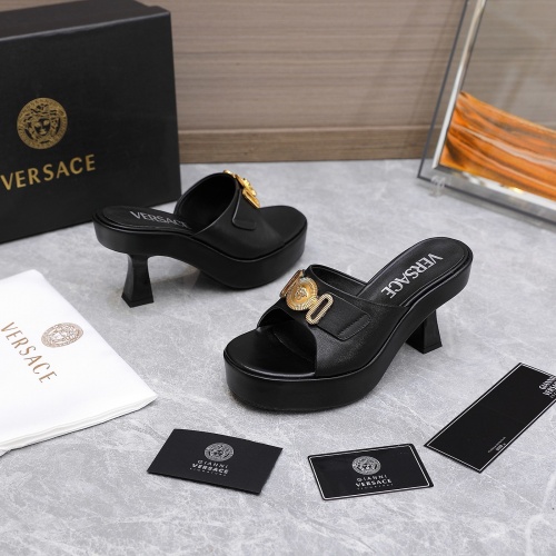 Cheap Versace Slippers For Women #966035 Replica Wholesale [$118.00 USD] [ITEM#966035] on Replica Versace Slippers