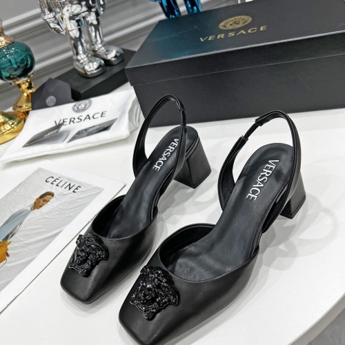 Cheap Versace Sandal For Women #966067 Replica Wholesale [$92.00 USD] [ITEM#966067] on Replica Versace Sandal