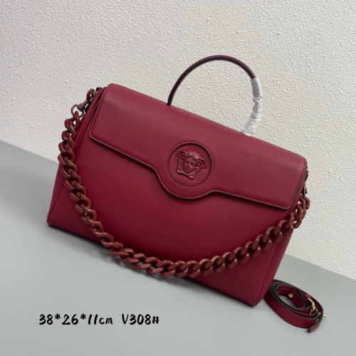 Cheap Versace AAA Quality Handbags For Women #966824 Replica Wholesale [$160.00 USD] [ITEM#966824] on Replica Versace AAA Quality Handbags