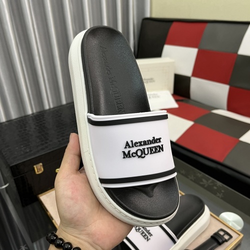 Cheap Alexander McQueen Slippers For Men #968499 Replica Wholesale [$48.00 USD] [ITEM#968499] on Replica Alexander McQueen Slippers