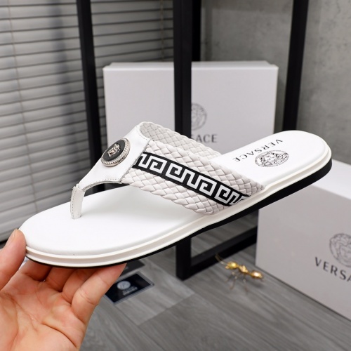 Cheap Versace Slippers For Men #968610 Replica Wholesale [$42.00 USD] [ITEM#968610] on Replica Versace Slippers