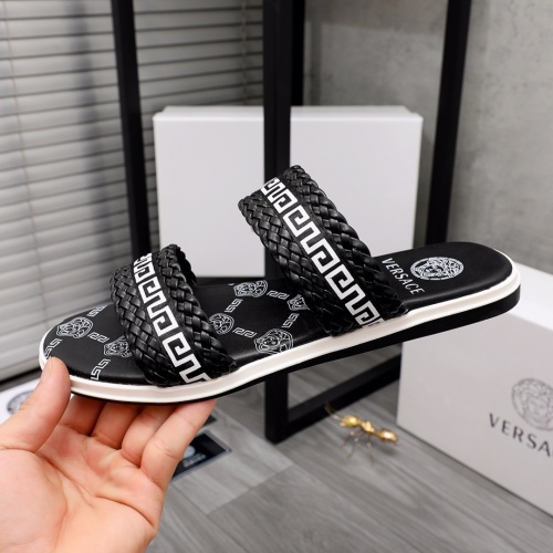 Cheap Versace Slippers For Men #968613 Replica Wholesale [$42.00 USD] [ITEM#968613] on Replica Versace Slippers