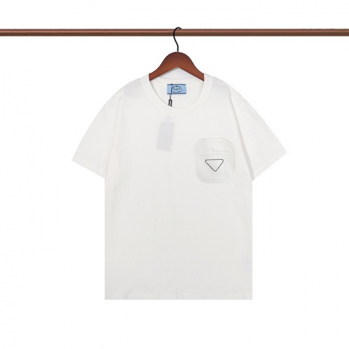 Cheap Prada T-Shirts Short Sleeved For Unisex #969238 Replica Wholesale [$27.00 USD] [ITEM#969238] on Replica Prada T-Shirts