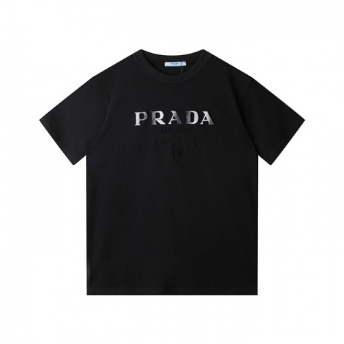 Cheap Prada T-Shirts Short Sleeved For Unisex #969247 Replica Wholesale [$27.00 USD] [ITEM#969247] on Replica Prada T-Shirts