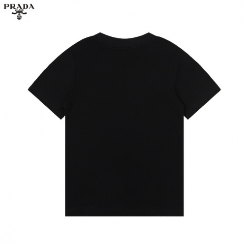 Cheap Prada Kids T-Shirts Short Sleeved For Kids #969352 Replica Wholesale [$25.00 USD] [ITEM#969352] on Replica Prada Kids T-Shirts