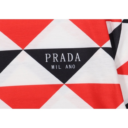 Cheap Prada T-Shirts Short Sleeved For Men #969374 Replica Wholesale [$24.00 USD] [ITEM#969374] on Replica Prada T-Shirts