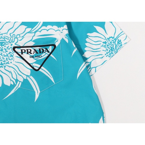 Cheap Prada Shirts Short Sleeved For Men #969382 Replica Wholesale [$29.00 USD] [ITEM#969382] on Replica Prada Shirts