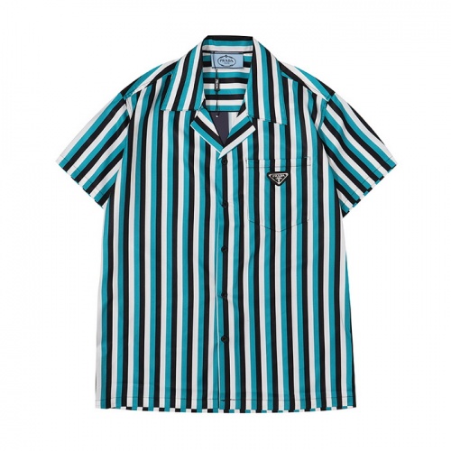 Cheap Prada Shirts Short Sleeved For Men #969412 Replica Wholesale [$29.00 USD] [ITEM#969412] on Replica Prada Shirts