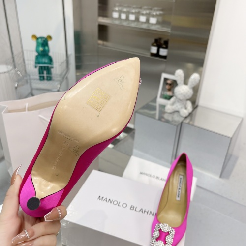 Cheap Manolo Blahnik High-Heeled Shoes For Women #969768 Replica Wholesale [$85.00 USD] [ITEM#969768] on Replica Manolo Blahnik High-Heeled Shoes