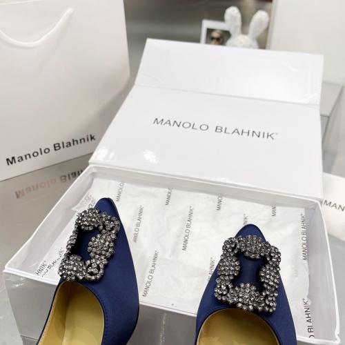 Cheap Manolo Blahnik High-Heeled Shoes For Women #969785 Replica Wholesale [$92.00 USD] [ITEM#969785] on Replica Manolo Blahnik High-Heeled Shoes
