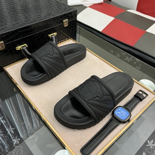 Cheap Versace Slippers For Men #969904 Replica Wholesale [$42.00 USD] [ITEM#969904] on Replica Versace Slippers