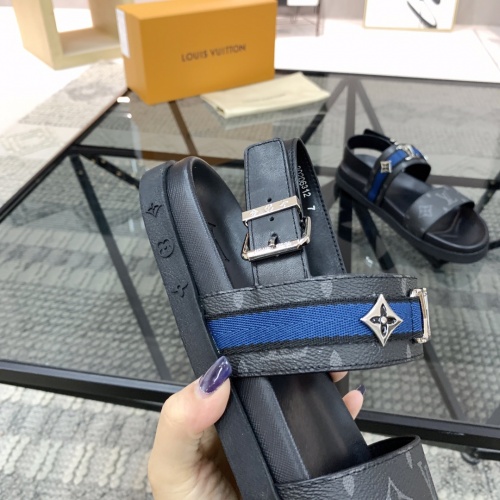 Cheap Louis Vuitton LV Sandal For Men #970269 Replica Wholesale [$52.00 USD] [ITEM#970269] on Replica Louis Vuitton Sandal