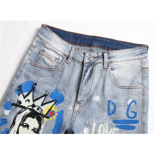 Cheap Dolce &amp; Gabbana D&amp;G Jeans For Men #970497 Replica Wholesale [$48.00 USD] [ITEM#970497] on Replica Dolce &amp; Gabbana D&amp;G Jeans