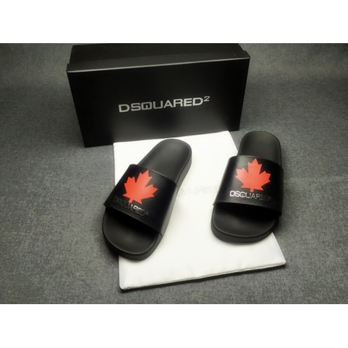 Cheap Dsquared Slippers For Men #970749 Replica Wholesale [$39.00 USD] [ITEM#970749] on Replica Dsquared Slippers