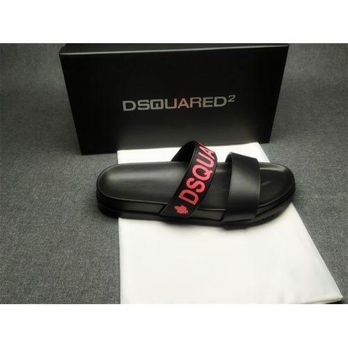 Cheap Dsquared Slippers For Men #970753 Replica Wholesale [$42.00 USD] [ITEM#970753] on Replica Dsquared Slippers