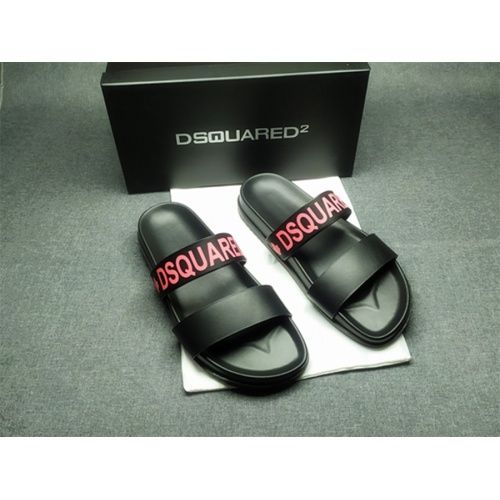 Cheap Dsquared Slippers For Men #970753 Replica Wholesale [$42.00 USD] [ITEM#970753] on Replica Dsquared Slippers