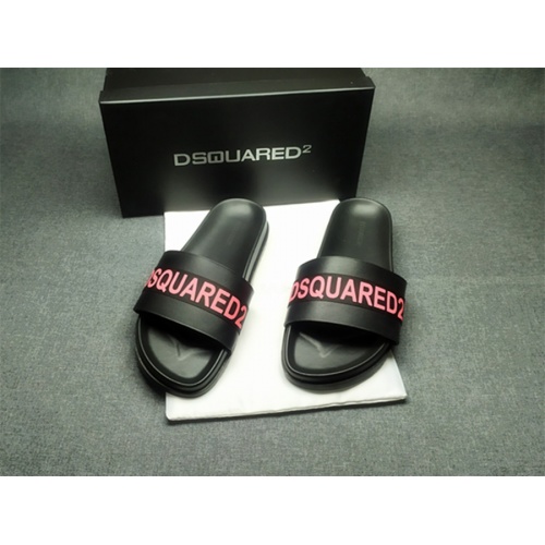 Cheap Dsquared Slippers For Men #970755 Replica Wholesale [$42.00 USD] [ITEM#970755] on Replica Dsquared Slippers