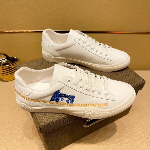 Cheap Versace Casual Shoes For Men #971536 Replica Wholesale [$76.00 USD] [ITEM#971536] on Replica Versace Casual Shoes