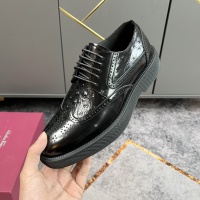 Salvatore Ferragamo Leather Shoes For Men #965646