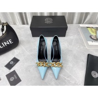 Cheap Versace High-Heeled Shoes For Women #966060 Replica Wholesale [$115.00 USD] [ITEM#966060] on Replica Versace High-Heeled Shoes