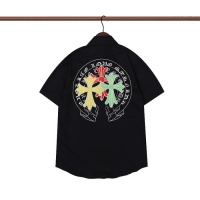 Cheap Chrome Hearts Shirts Short Sleeved For Men #969503 Replica Wholesale [$29.00 USD] [ITEM#969503] on Replica Chrome Hearts Shirts