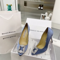 Cheap Manolo Blahnik High-Heeled Shoes For Women #969774 Replica Wholesale [$92.00 USD] [ITEM#969774] on Replica Manolo Blahnik High-Heeled Shoes
