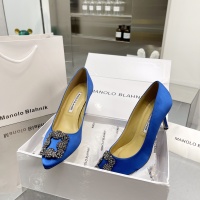 Cheap Manolo Blahnik High-Heeled Shoes For Women #969784 Replica Wholesale [$92.00 USD] [ITEM#969784] on Replica Manolo Blahnik High-Heeled Shoes