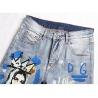 Cheap Dolce &amp; Gabbana D&amp;G Jeans For Men #970497 Replica Wholesale [$48.00 USD] [ITEM#970497] on Replica Dolce &amp; Gabbana D&amp;G Jeans