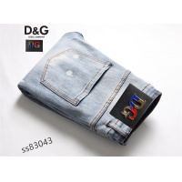 Cheap Dolce &amp; Gabbana D&amp;G Jeans For Men #970497 Replica Wholesale [$48.00 USD] [ITEM#970497] on Replica Dolce &amp; Gabbana D&amp;G Jeans