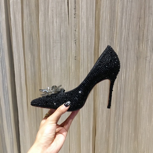 Cheap Jimmy Choo High-Heeled Shoes For Women #973120 Replica Wholesale [$85.00 USD] [ITEM#973120] on Replica Jimmy Choo High-Heeled Shoes