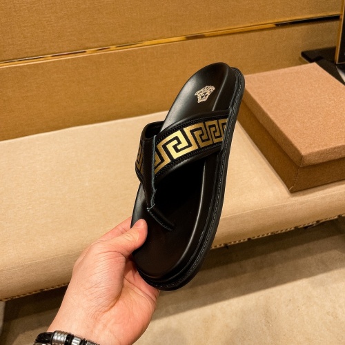 Cheap Versace Slippers For Men #973329 Replica Wholesale [$48.00 USD] [ITEM#973329] on Replica Versace Slippers