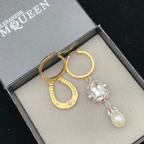 Cheap Alexander McQueen Earrings For Women #973499 Replica Wholesale [$34.00 USD] [ITEM#973499] on Replica Alexander McQueen Earrings