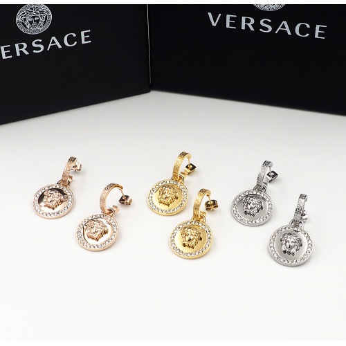 Cheap Versace Earrings For Women #974077 Replica Wholesale [$27.00 USD] [ITEM#974077] on Replica Versace Earrings