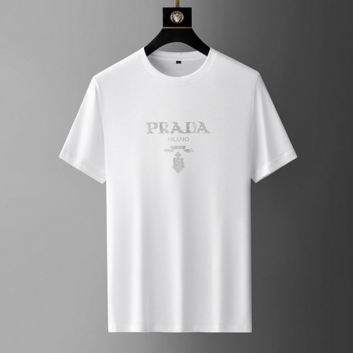 Cheap Prada T-Shirts Short Sleeved For Men #974326 Replica Wholesale [$36.00 USD] [ITEM#974326] on Replica Prada T-Shirts