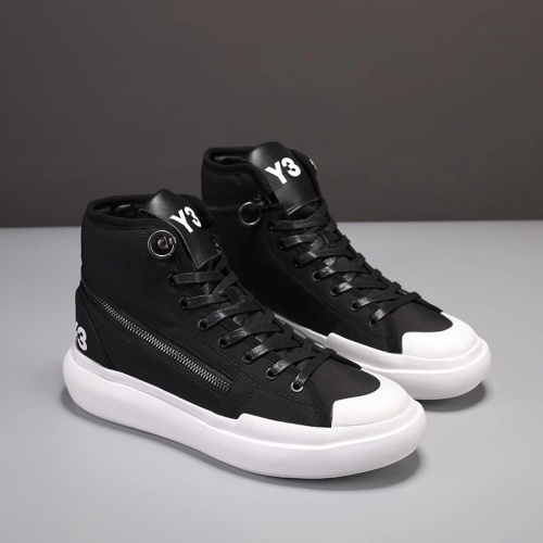 Cheap Y-3 High Tops Shoes For Men #974561 Replica Wholesale [$100.00 USD] [ITEM#974561] on Replica Y-3 High Tops Shoes