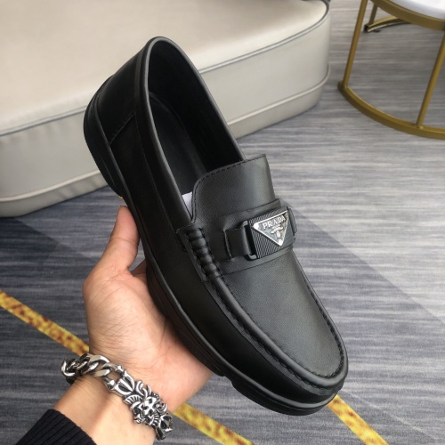 Cheap Prada Leather Shoes For Men #974694 Replica Wholesale [$88.00 USD] [ITEM#974694] on Replica Prada Leather Shoes