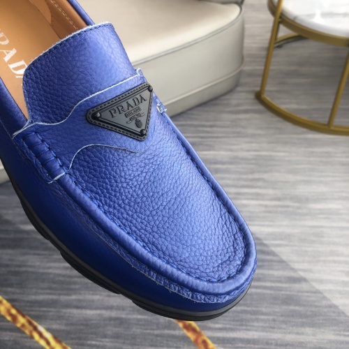 Cheap Prada Leather Shoes For Men #974714 Replica Wholesale [$88.00 USD] [ITEM#974714] on Replica Prada Leather Shoes